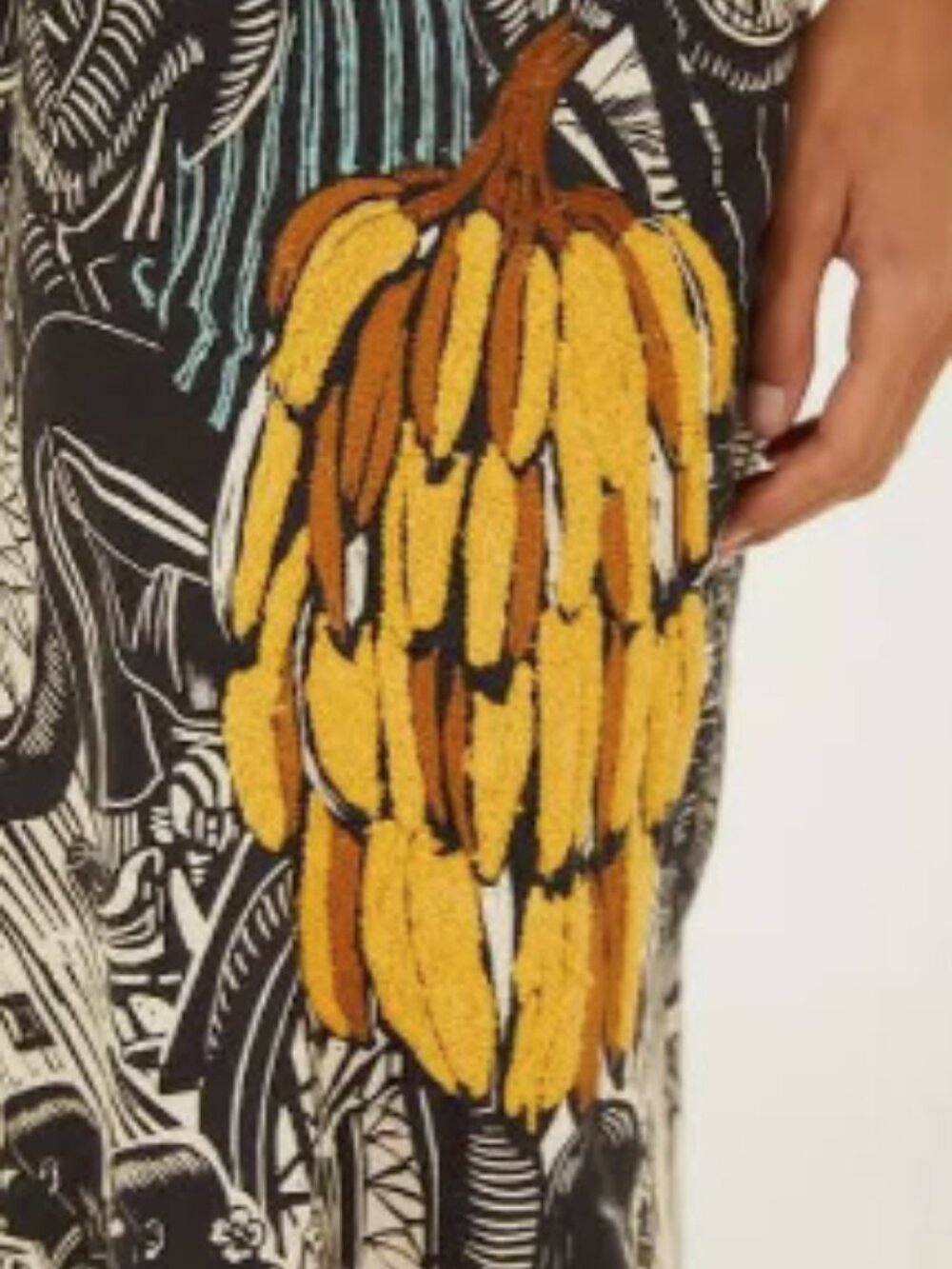 Farm Rio Ruta Embroidered Maxi Dress - Picture 3 of 6